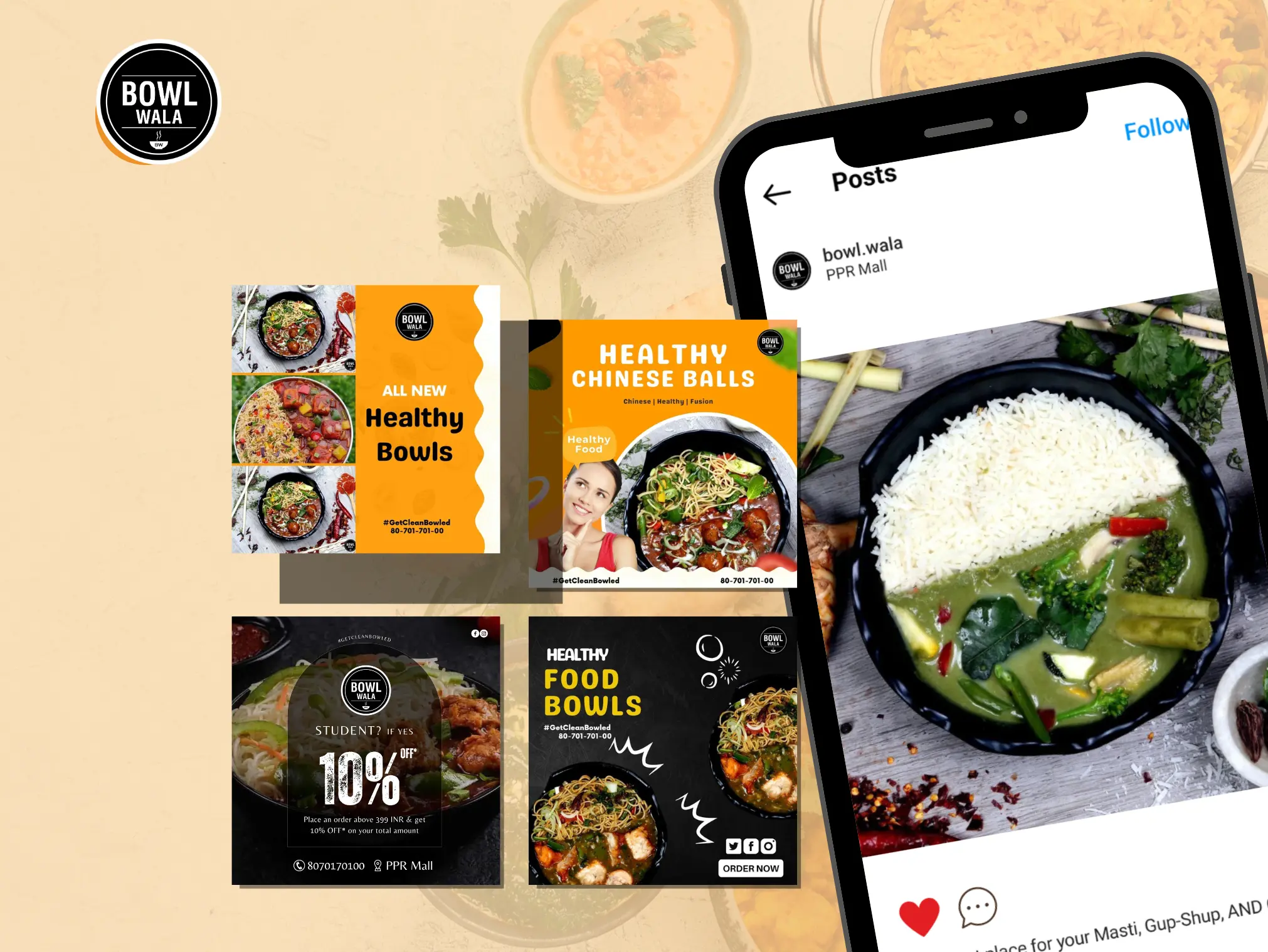 Graphic design portfolio — Bowl wala (2).